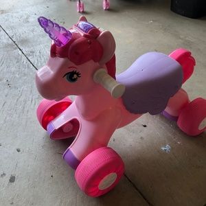 Unicorn Ride On Toy